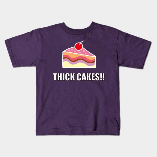 Thick Cakes!! - Nailed It Holiday Kids T-Shirt by Charissa013